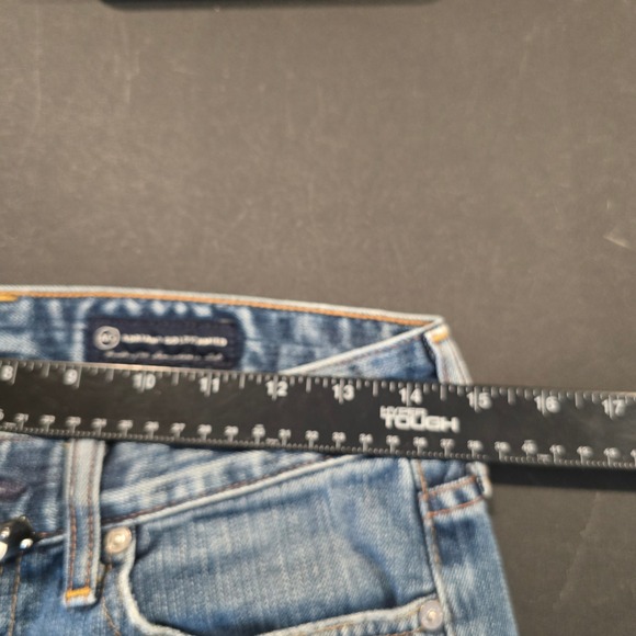 AG Adriano Goldschmied The Tomboy Boyfriend Fit Distressed Jeans Medium Wash - Picture 10 of 13